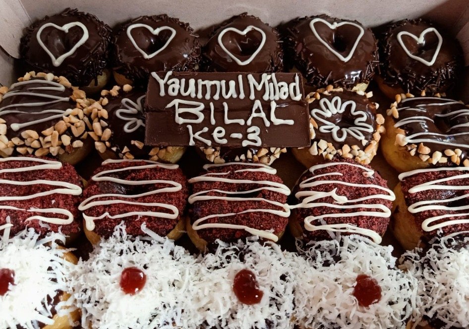 Donat Mini Ucapan